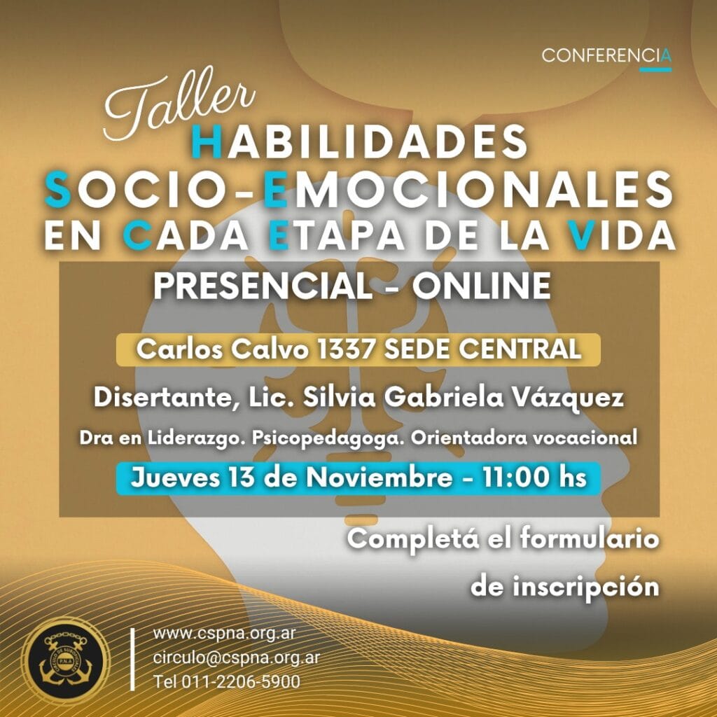 Taller de Habilidades Socioemocionales en Cada Etapa de la Vida