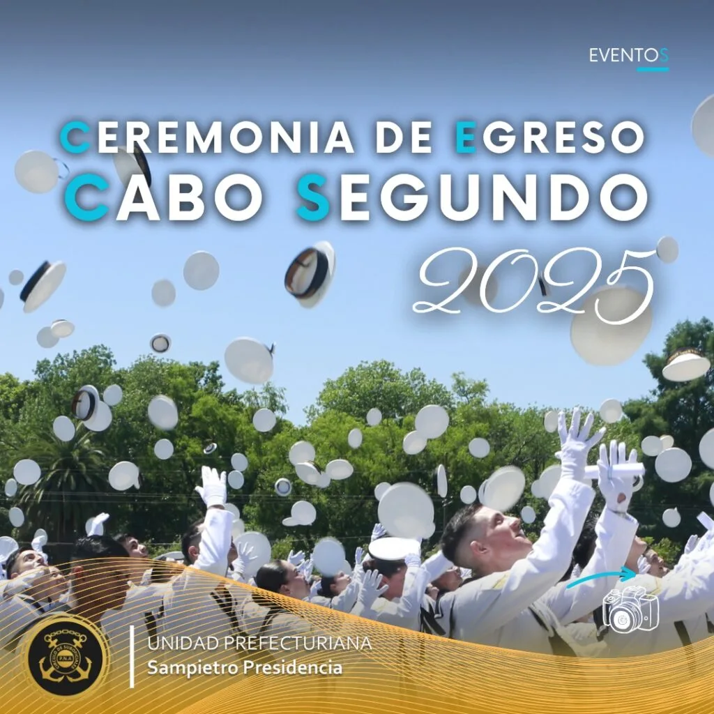 Ceremonia de egreso de Cabos Segundos y Marineros de la Prefectura Naval Argentina