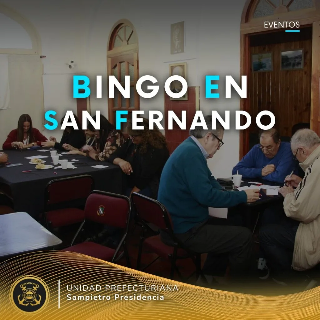 Bingo en San Fernando: una jornada de encuentro, premios y camaradería para nuestros asociados