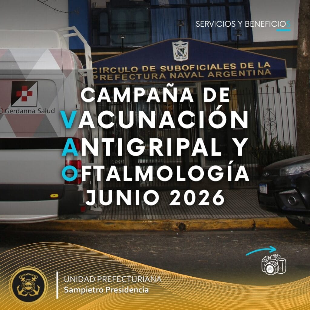 Campaña de Vacunación Antigripal y Oftalmología en la Sede Central del CSPNA